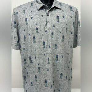 TRAVIS MATHEW men’s size large soft cotton golf shirt